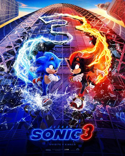 Ježko Sonic 3 - plagát