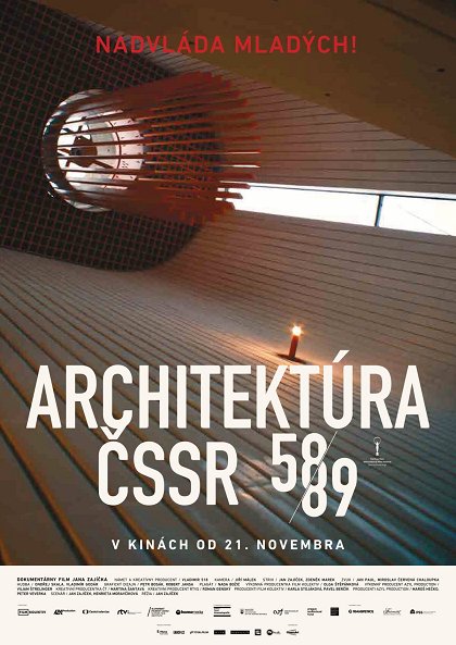 Architektúra ČSSR 58-89 - plagát