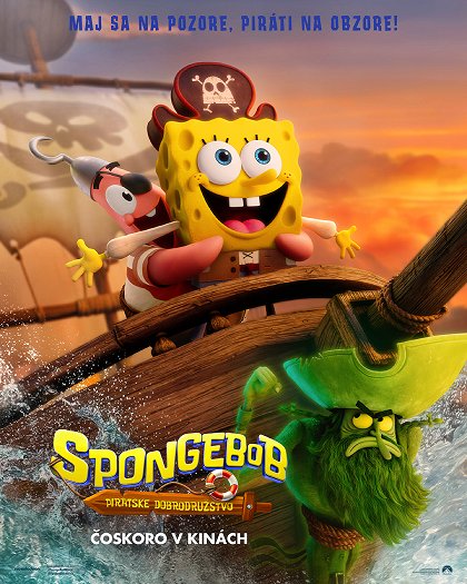SpongeBob: Pirátske dobrobružstvo - plagát