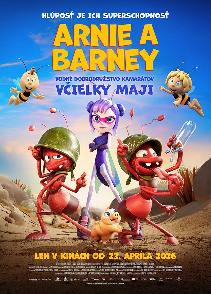 Arnie a Barney: Vodné dobrodružstvo kamarátov Včielky Maji - plagát