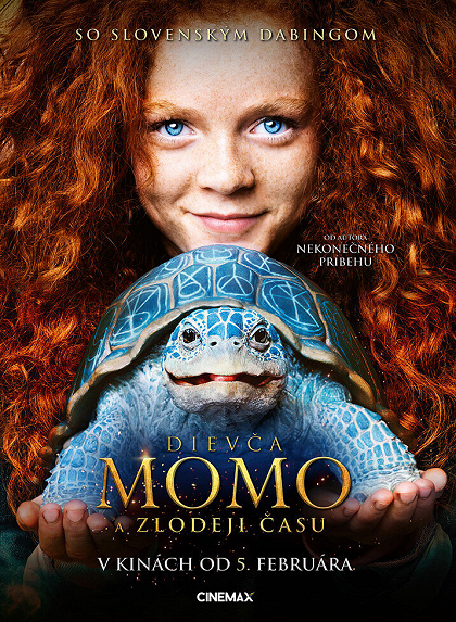 Dievča Momo a zlodeji času - plagát