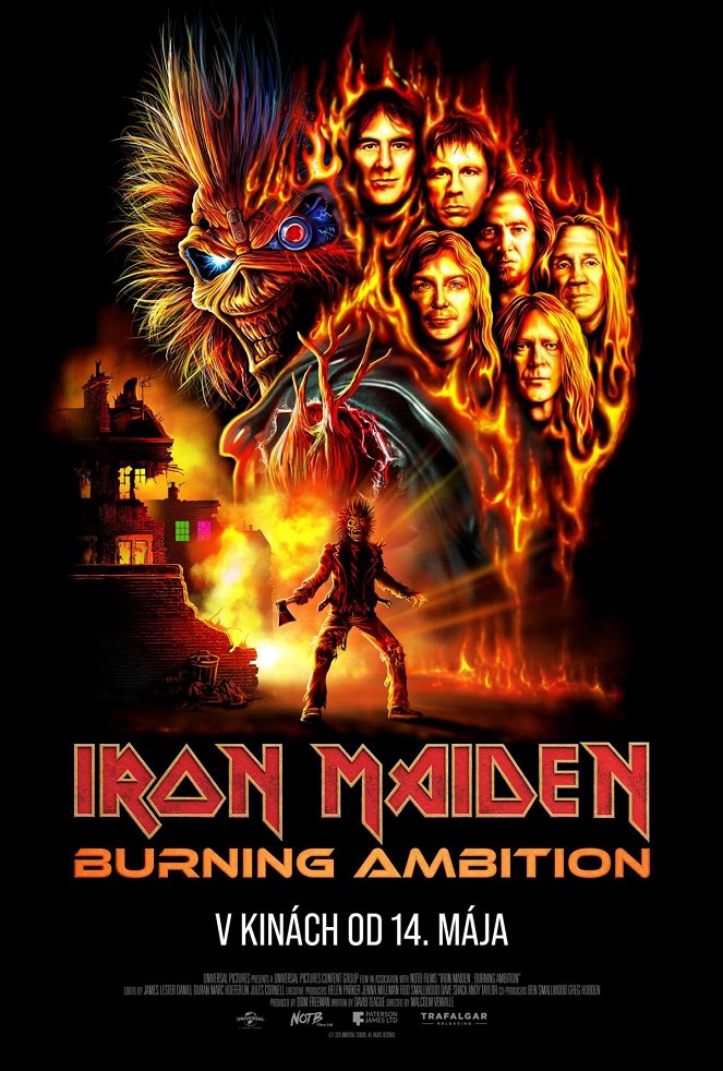 Iron Maiden: Burning Ambition - plagát