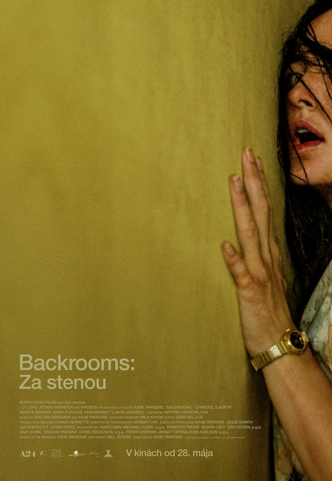 Backrooms: za stenou - plagát