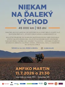 Niekam na ďaleký východ - plagát