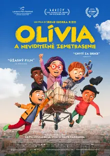 Olívia a neviditeľné zemetrasenie - plagát